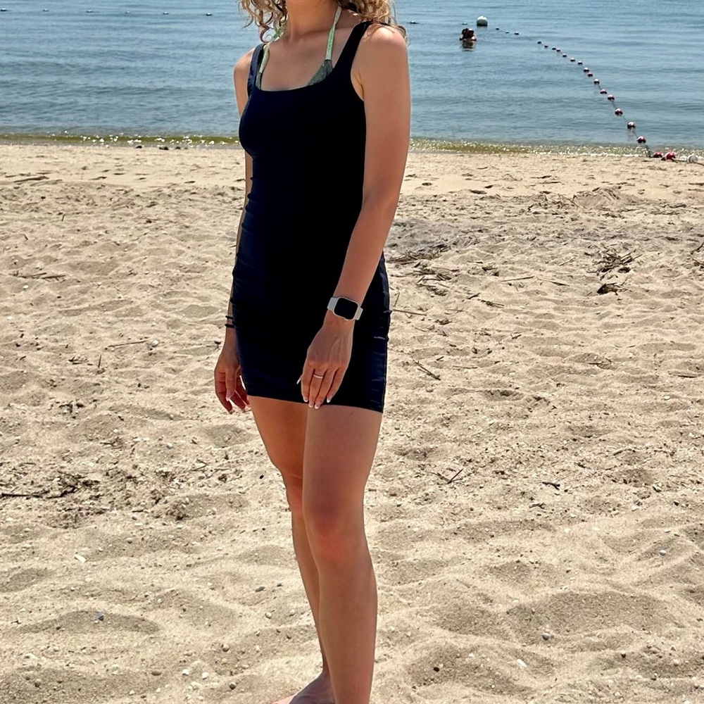 Aritzia Navy Blue Mini Dress